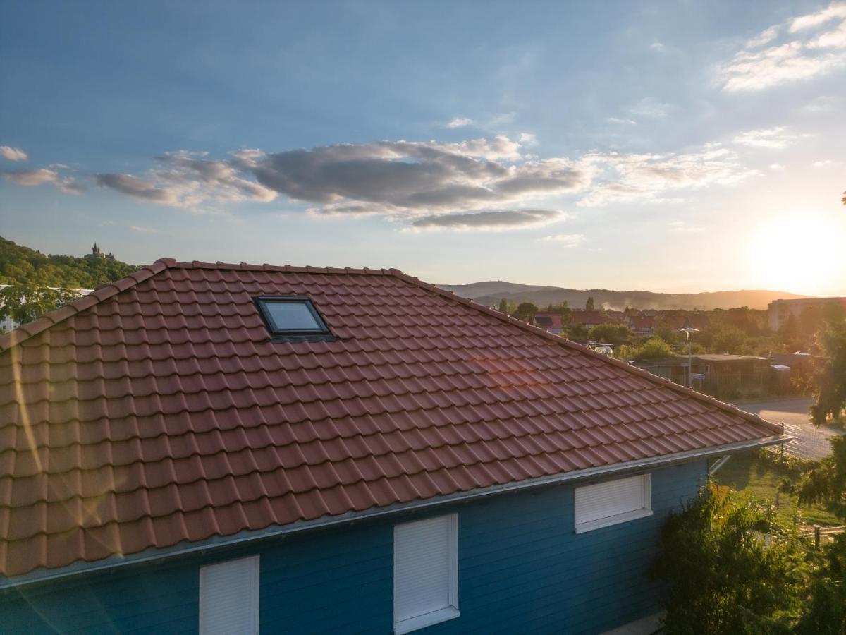 Blaues Ferienhaus Wernigerode Kültér fotó