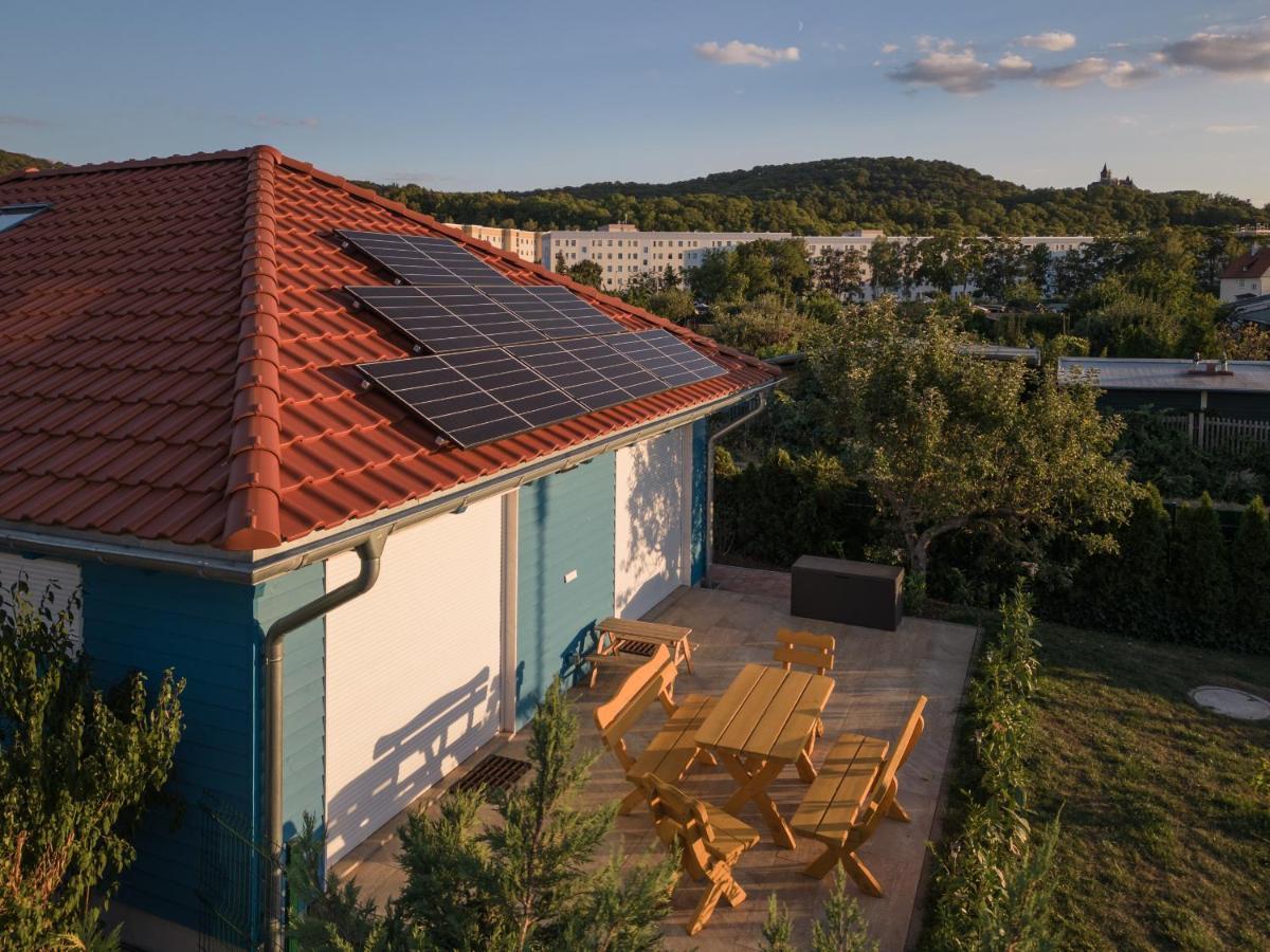 Blaues Ferienhaus Wernigerode Kültér fotó